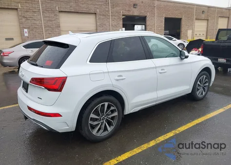 2021 Audi Q5 Premium 45 Tfsi Quattro S Tronic z USA, uszkodzony, nr VIN WA1AAAFY8M2009859